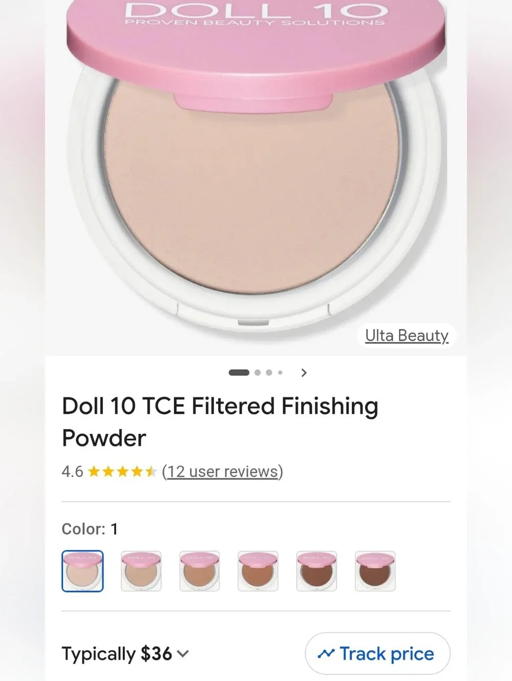 Doll 10 T.C.E. Filtered Finishing Powder